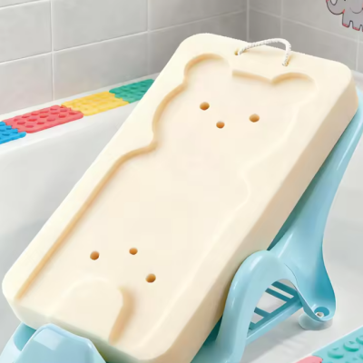 Safe Odor Free Non-Toxic Baby Bathing Sponge Pad for Tub