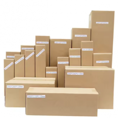 Recyclable Paper Cardboard Moving Printed Mailing Packaging Delivery Shipping Corrugated Carton Box