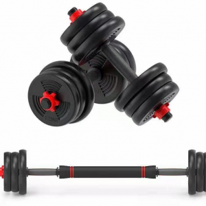 Commercial Gym for Weightlifting Use Free Weights Cement Dumbbell Set Adjustable Kettlebell and Barbell Set